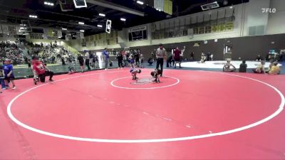 40 lbs 1st Place Match - Cameron Cooley, MTC - MANTANONA TRAINING CENTE vs Azariah Barajas, Jr Panther Wrestling