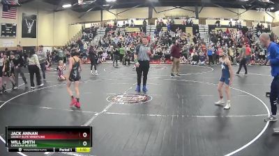 64 lbs Round 1 - Jack Annan, Legacy Elite Wrestling vs Will Smith, Carolina Reapers