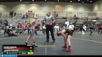105 lbs Round 3 (4 Team) - Caleb Morrow, Contenders WA vs Jamison Gregory, SAW