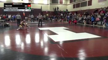 115 lbs Cons. Round 3 - Kaelynn Roster, Vinton-Shellsburg vs Ella Als, Mason City
