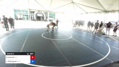 165 lbs Consi Of 4 - Brandon Kamali, So Cal Hammers vs Jovanny Rodriguez, No Mercy WC