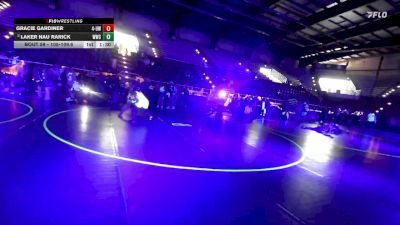 105-109.6 Quarterfinal - Gracie Gardiner, 4A - Uintah Wrestling vs Laker Nau Rarick, Westlake Wrestling Club