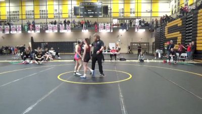 105 lbs Semis - Sloane Foss, Iowa vs Alyssa Wheeler, Iowa
