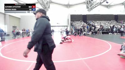 3rd Place - Autumn Littleton, Milford Senior vs Briana Dugo, Elite NJ