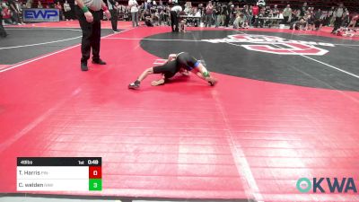 49 lbs Round Of 16 - Trysten Harris, Pin-King All Stars vs Chevy Welden, RAW