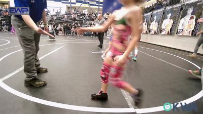 58 lbs Rr Rnd 2 - Kadee McDowell, Noble Takedown Club vs Emiliana Skidmore, Standfast OKC