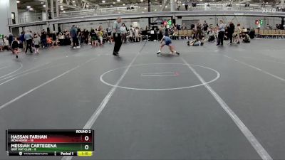 96 lbs Round 2 (4 Team) - Hassan Farhan, Iron Horse vs Messiah Cartegena, Grit Mat Club