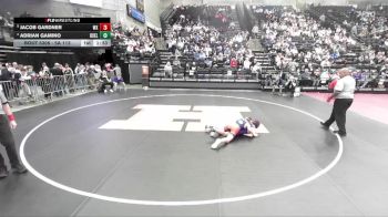 5A 113 lbs Cons. Round 3 - Adrian Gamino, Box Elder vs Jacob Gardner, Woods Cross