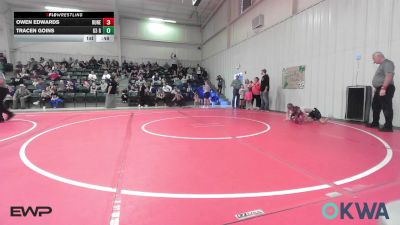 61 lbs Rr Rnd 4 - Tracen Goins, G3 Grappling vs Owen Edwards, Runestone