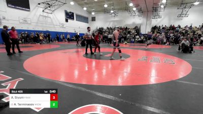 131 lbs Consi Of 8 #1 - Amir Siyum, Franklin D Roosevelt-PSAL vs Armen Terminasov, Midwood-PSAL