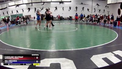 160B Semifinal - Caroline Gilstrap, McKendree University vs Nia Miranda, Unattached