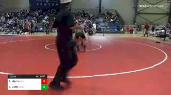 120 lbs Consolation - Arrie Martin, Storm Wrestling Center vs Brody Duffy, Roswell Wrestling Club