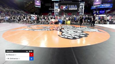 175 lbs Rnd Of 64 - Burk Blasius, SD vs Mason Ontiveros, CA