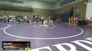 70 lbs Round 4 (6 Team) - Talon Owsley, Thermopolis Middle School vs Paul Kruse, Lusk