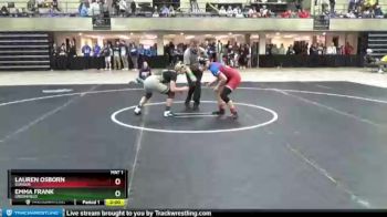 120 lbs Champ. Round 1 - Lauren Osborn, Slinger vs Emma Frank, Greenfield