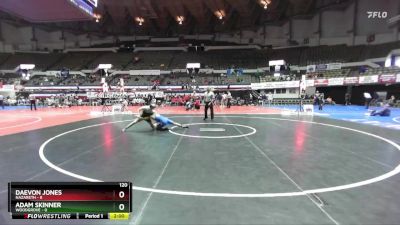 120 lbs Quarters & Wb (16 Team) - Daevon Jones, Nazareth vs Adam Skinner, Woodgrove