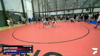 126 lbs Quarterfinal - Brody Lybarger, OR vs Hunter Berger, HI
