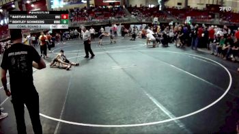 90 lbs Cons. Round 3 - Bastian Brack, Wrestling With Character vs Bentley Schweers, Wisner Rec Wrestling Club