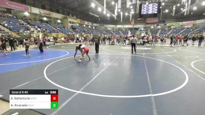 109 lbs Consi Of 8 #2 - Ashlyn Ballantyne, Westlake HS vs Ariyah Alvarado, Skyview Wolverines WC