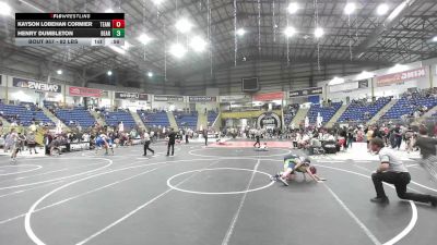 82 lbs Semifinal - Kayson Lobehan Cormier, Team Aggression vs Henry Dumbleton, Bear Cave WC