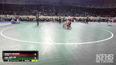 4A-157 lbs Cons. Round 1 - Dakota Dickens, McLoud vs Max Weller, Cascia Hall