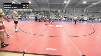 152 lbs Rr Rnd 3 - Ryan Hoey, OBWC White vs Benjamin Cottrill, Roughneck Wrestling Club