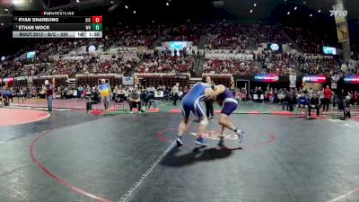 Quarterfinal - Ethan Wock, Whitehall/Harrison vs Ryan Sharbono, Saint Ignatius / Charlo