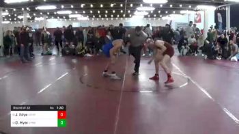 132 lbs Prelims - Jordison Edye, Hempfield vs Quincy Myer, Ephrata