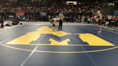 6A 175 lbs 1st Place Match - Leo Klinger, Meridian vs Anthony Butler, Eagle