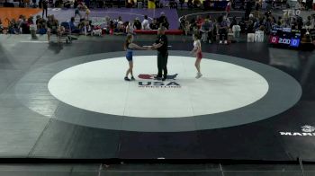 88 lbs Rnd Of 16 - Lily Enos, IL vs Aria Wing, WA