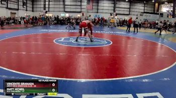 165 lbs Finals (2 Team) - Vincente Granada, GREAT NECK WRESTLING CLUB vs Matt McNeil, FCA LYNCHBURG