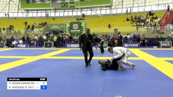 PAULO CESAR MANSO RODRIGUES vs RICARDO ANDRADE R. DA CRUZ 2024 Brasileiro Jiu-Jitsu IBJJF