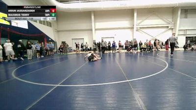 138 lbs Cons. Round 2 - Ariun Jassanzadeh, Lone Peak vs Maximus Terry, Timpview
