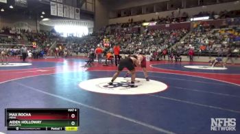 4A 285 lbs Quarterfinal - Max Rocha, Mena vs Aiden Holloway, Gravette