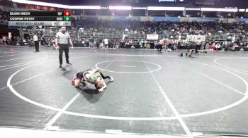 52 lbs Round Of 16 - Elijah Beck, Top Rank Hammers vs Cooper Petry, Bobcat WC