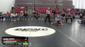 70 lbs Round 2 (8 Team) - Xander Webber, Beast Mode vs Cameron Bartlow, Minions Green (GA)