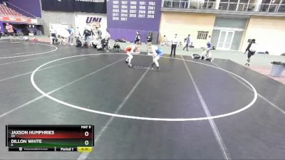 126 lbs Cons. Round 5 - Jaxson Humphries, OK vs Dillon White, IL