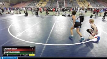 100 lbs Cons. Round 1 - Hunter Anderson, ID vs Jackson Esser, WI