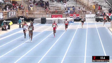 Youth Girls' 4x400m Relay, Semi-Finals 5 - Age 15-16