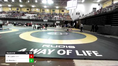 175 lbs Round Of 32 - Wyatt Loehr, St. Mark's School Of Texas vs Aaron Moccia, John Carroll