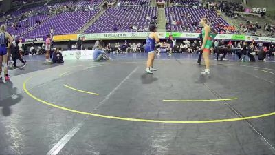 180 lbs Round 1 (16 Team) - Viktoriya Dovhoruka, Evergreen State vs Taydem Khamjoi, Texas Wesleyan