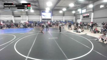 88 lbs Final - Braylon Stark, Thorobred WC vs Daniel Gutierrez, Team Selma