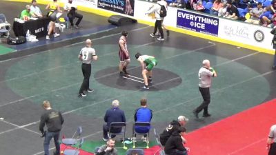 157 lbs Semifinal - Reid Noble, Lander vs Carson Freeman, Montevallo