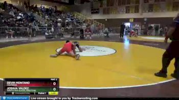 145 lbs Quarterfinal - Devin Montano, California vs Joshua Valdez, Servite High School Wrestling
