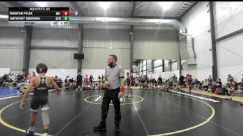 80 lbs Rr Rnd 4 - Masten Felix, Mat Demon - K8 vs Anthony Messina, Outsiders Wrestling Club - K8