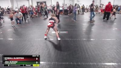 75/80 Round 2 - Kyndall Kloepping, C2X vs Aria Bushaw, Carolina Reapers