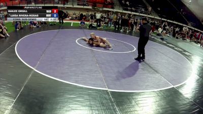 155 lbs Cons. Sub-semis - Hailee Orgill, Washington vs Luisa Rivera-Rosas, Montana
