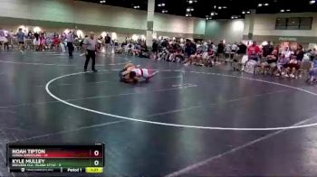 132 lbs Round 4 (16 Team) - Kyle Mulley, Brevard FCA- Island Style vs Noah Tipton, Genoa Wrestling