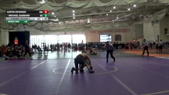 174 lbs Champ. Round 2 - Michael Gabbard, Averett vs Austin Dipzinski, Heidelberg