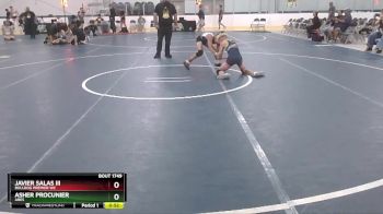 80 lbs 7th Place Match - Asher Procunier, Ares vs Javier Salas Iii, Bulldog Premier WC